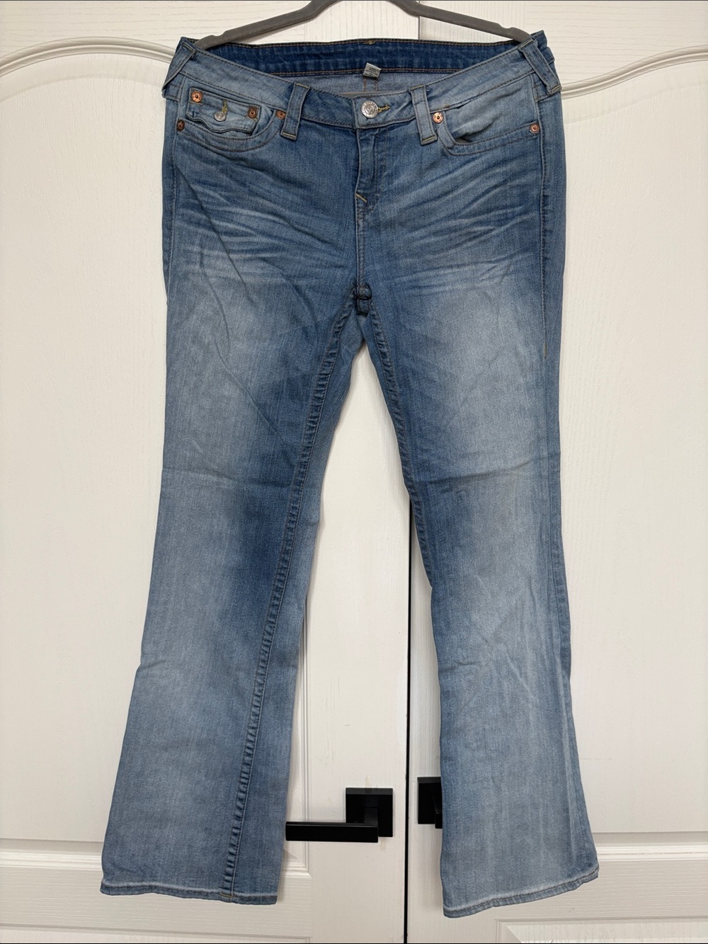 True Religion Light Blue Bootcut Jeans